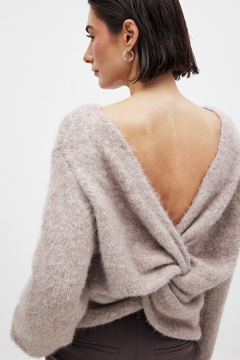 L'ADM - Pull Tricoté "Réversible"