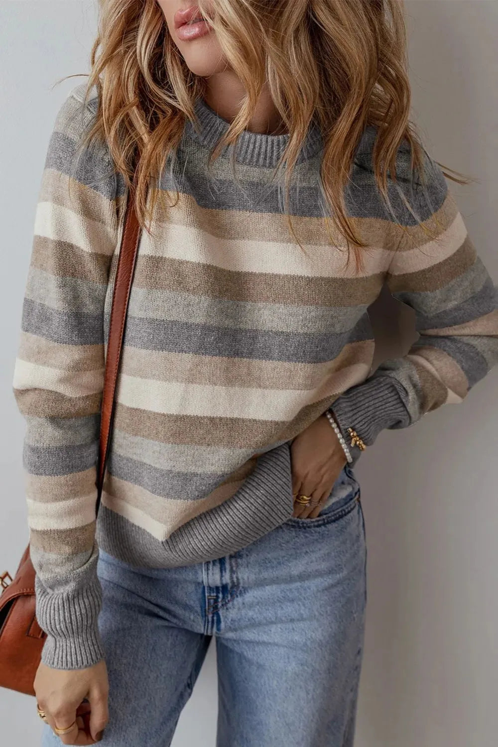 L'ADM – Pull "Rayures Classiques"