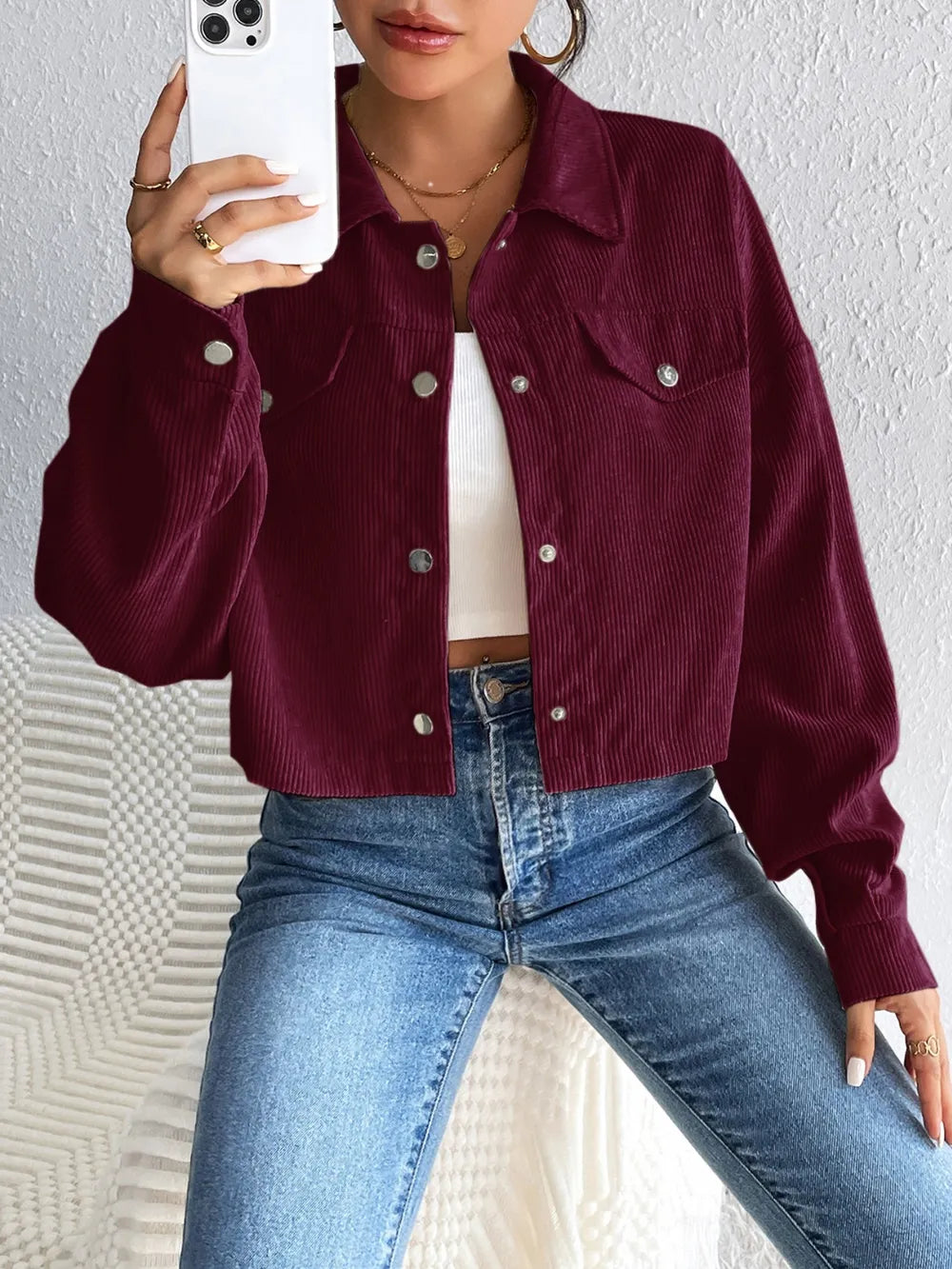 L'ADM - Veste Snap-Pression