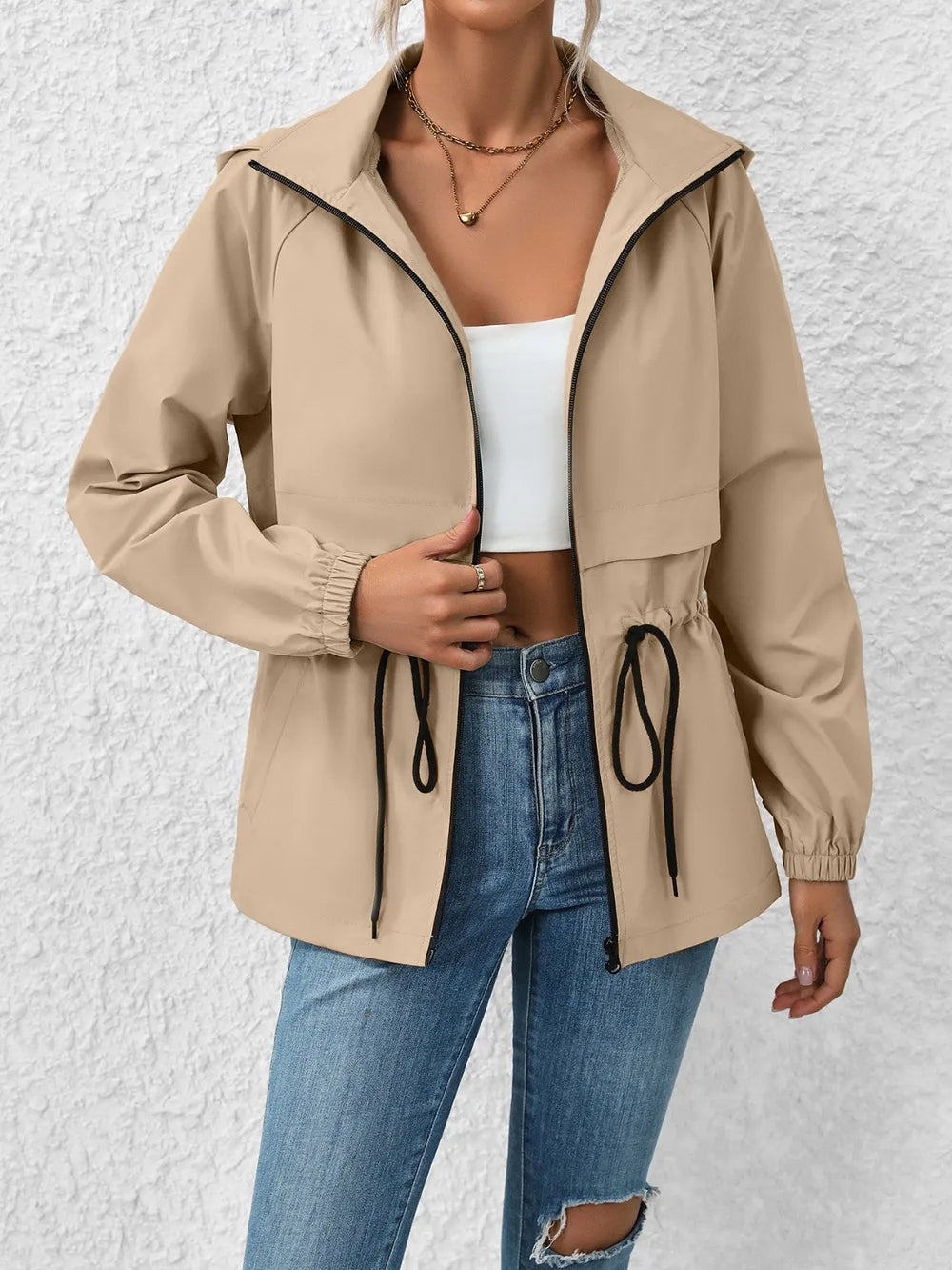 L'ADM - Veste à Capuche Zippée