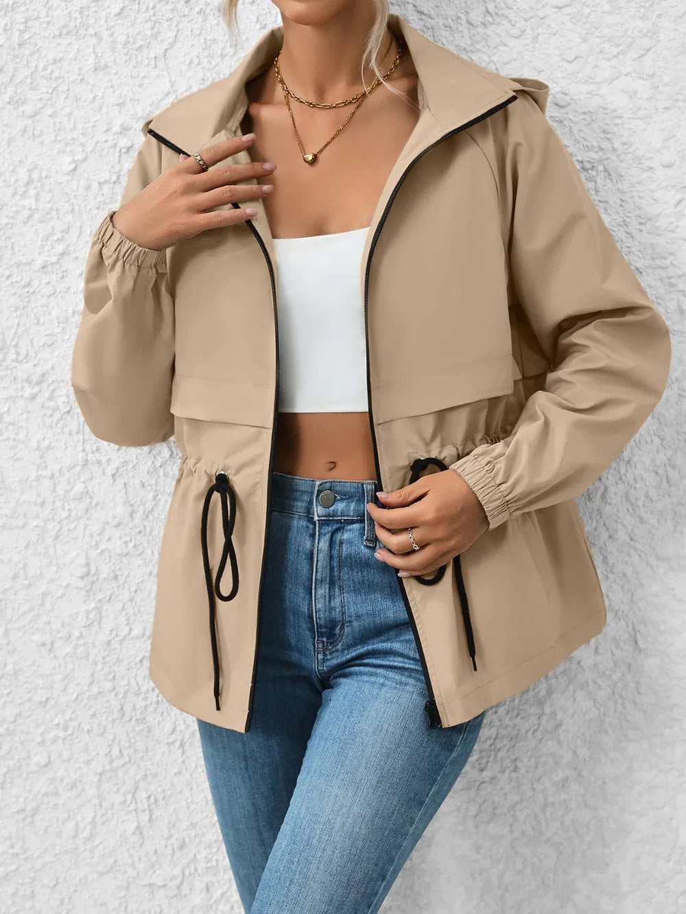 L'ADM - Veste à Capuche Zippée