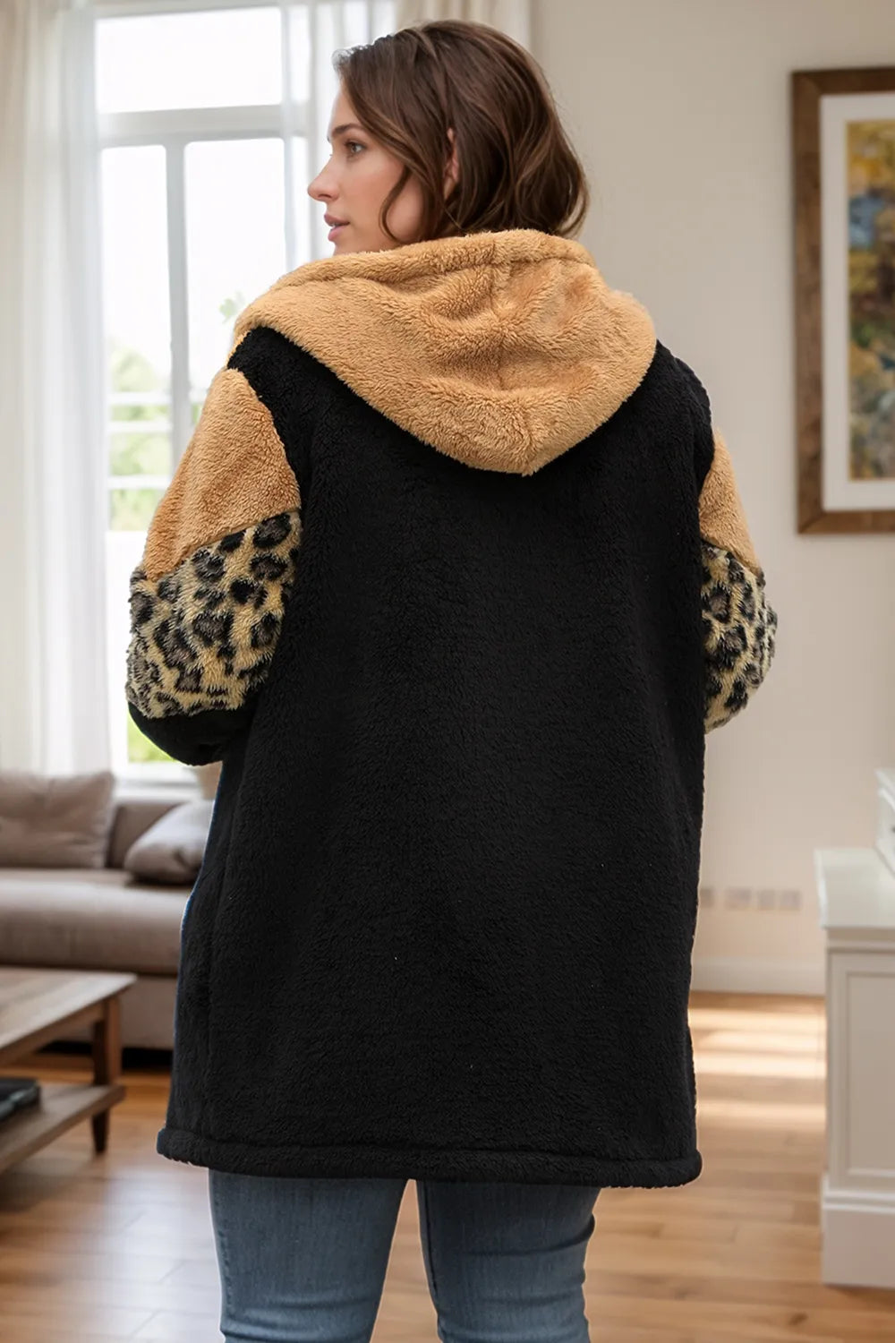 L’ADM – Veste Zippée Grande Taille Léopard