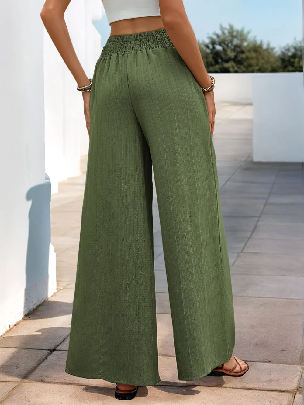 L'ADM - Pantalon Large Froncé