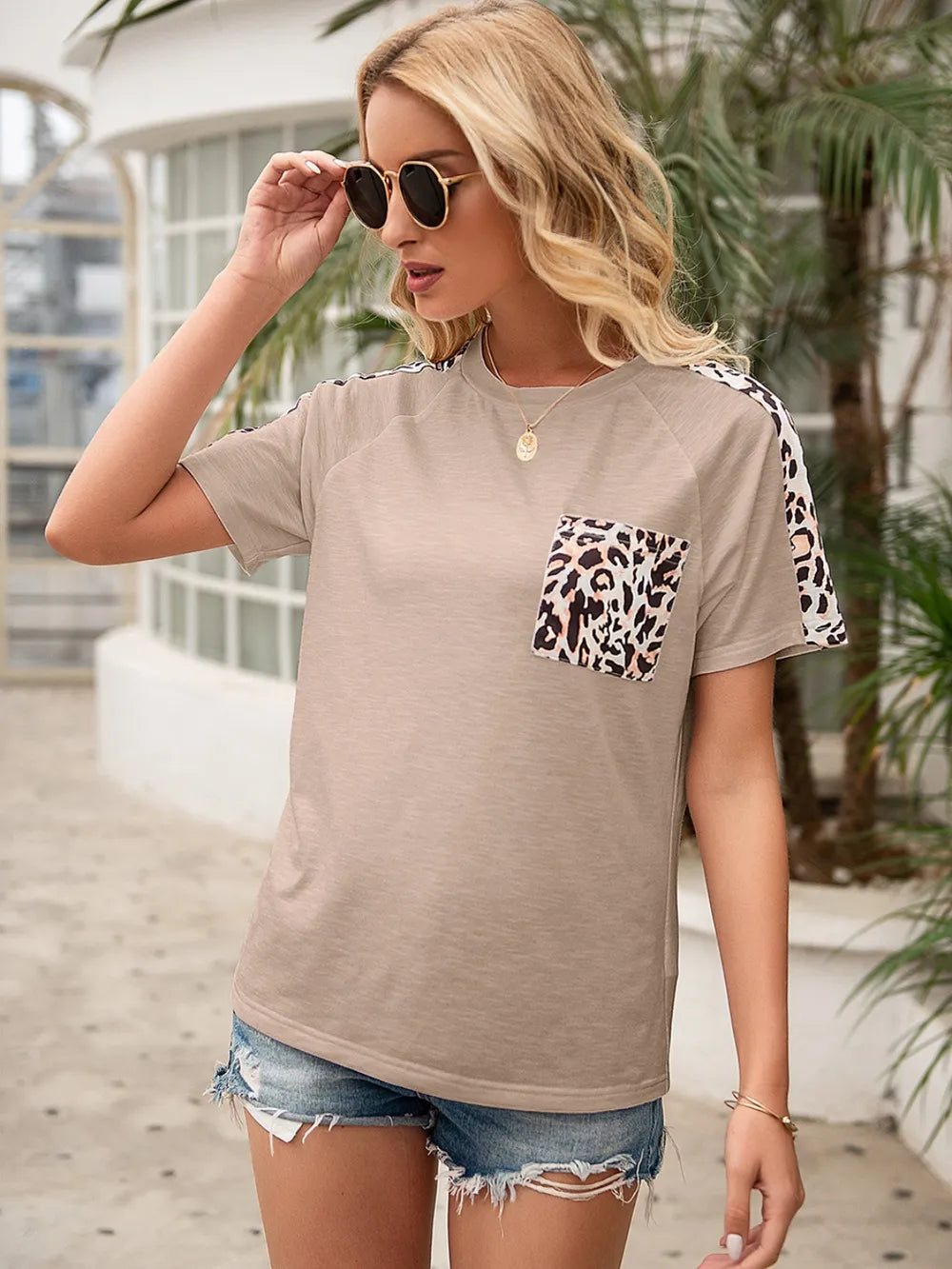 L'ADM - T-shirt Léopard Chic