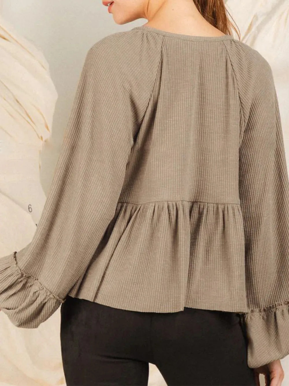 L'ADM - Blouse à Manches Bouffantes