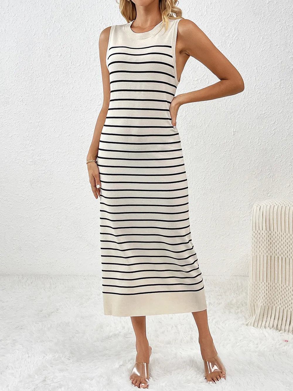 L'ADM - Robe Midi Maille
