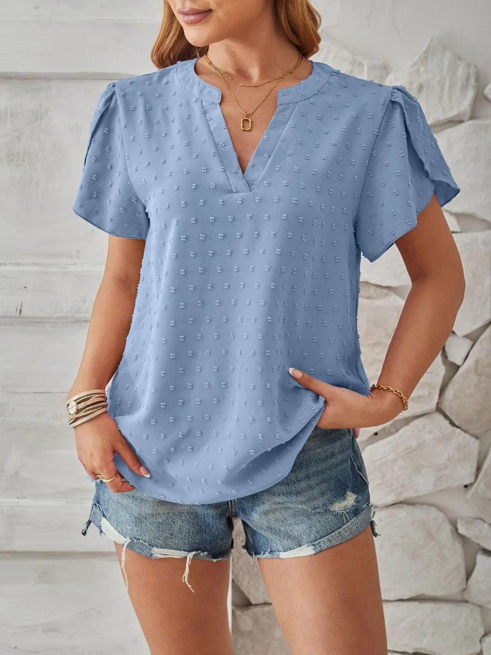 L'ADM Blouse Pure Élégance