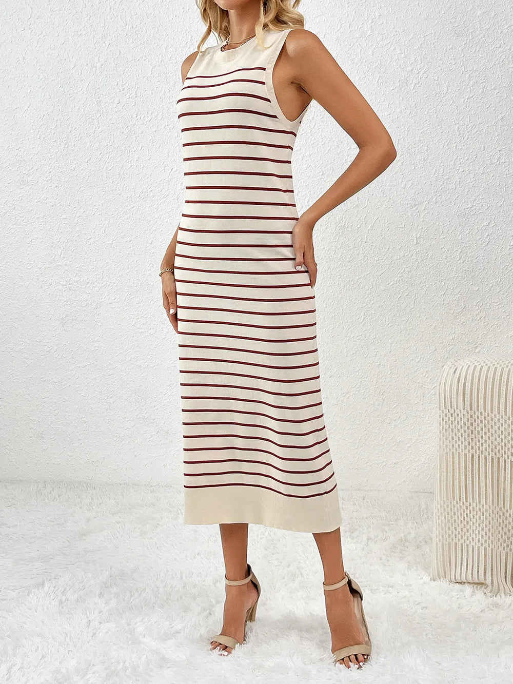 L'ADM - Robe Midi Maille