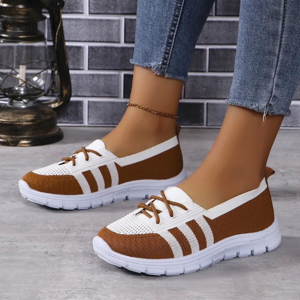 L'ADM – Slip-ons Contrastés en Maille