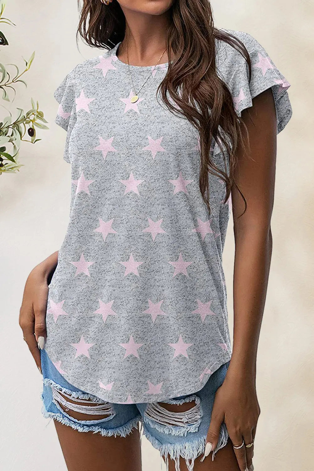 L'ADM - T-Shirts imprime à Col Rond