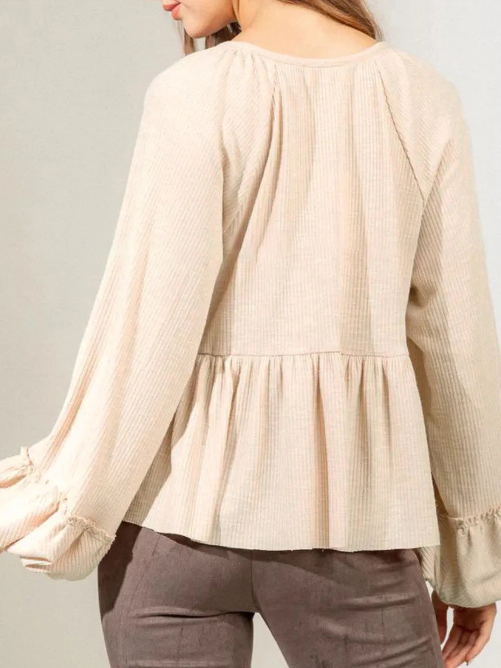 L'ADM - Blouse à Manches Bouffantes