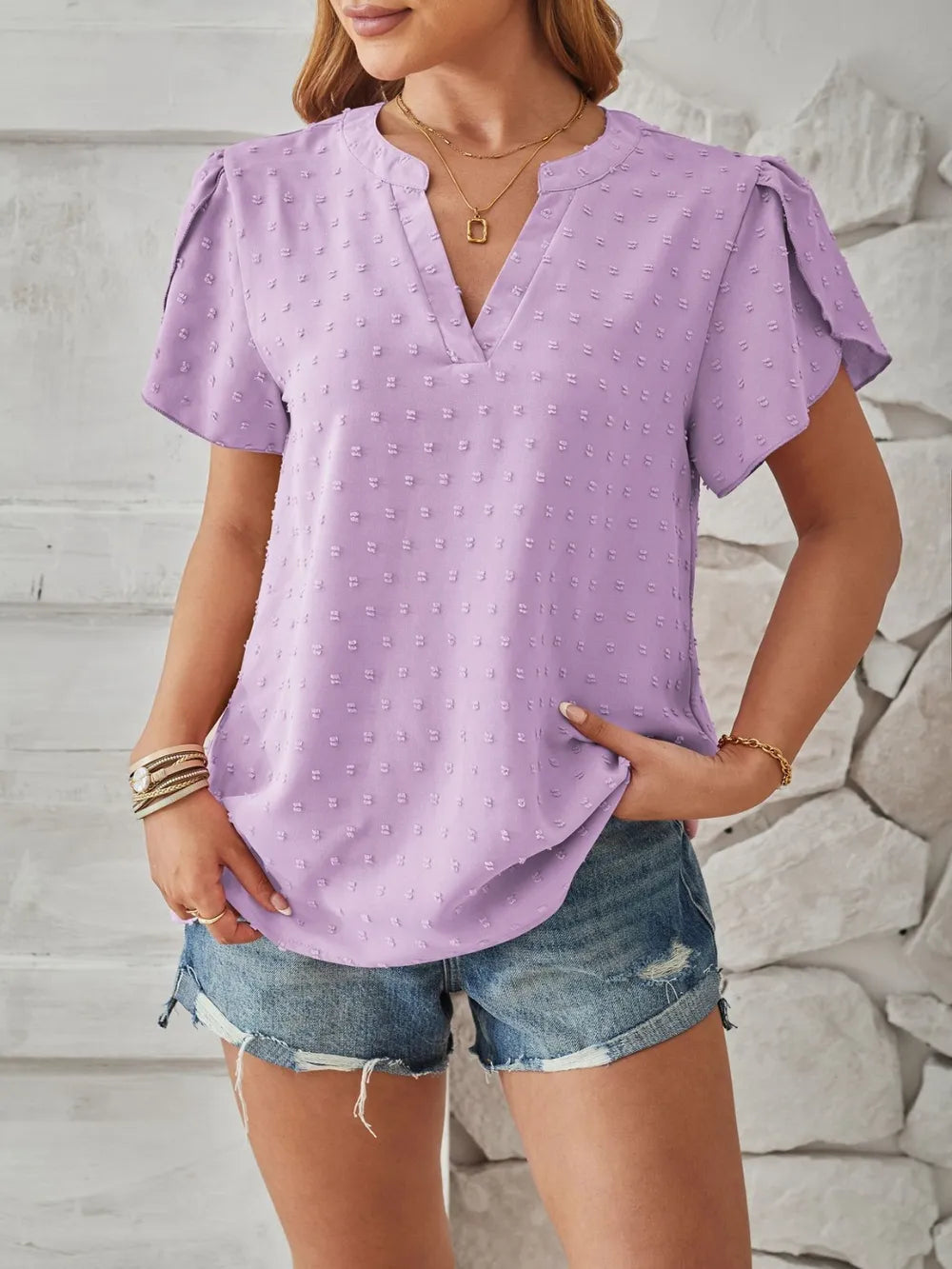 L'ADM Blouse Pure Élégance