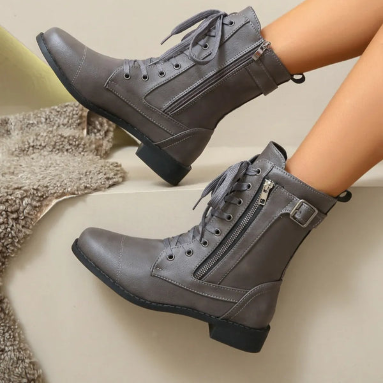 L'ADM - Bottines 3 Couleurs