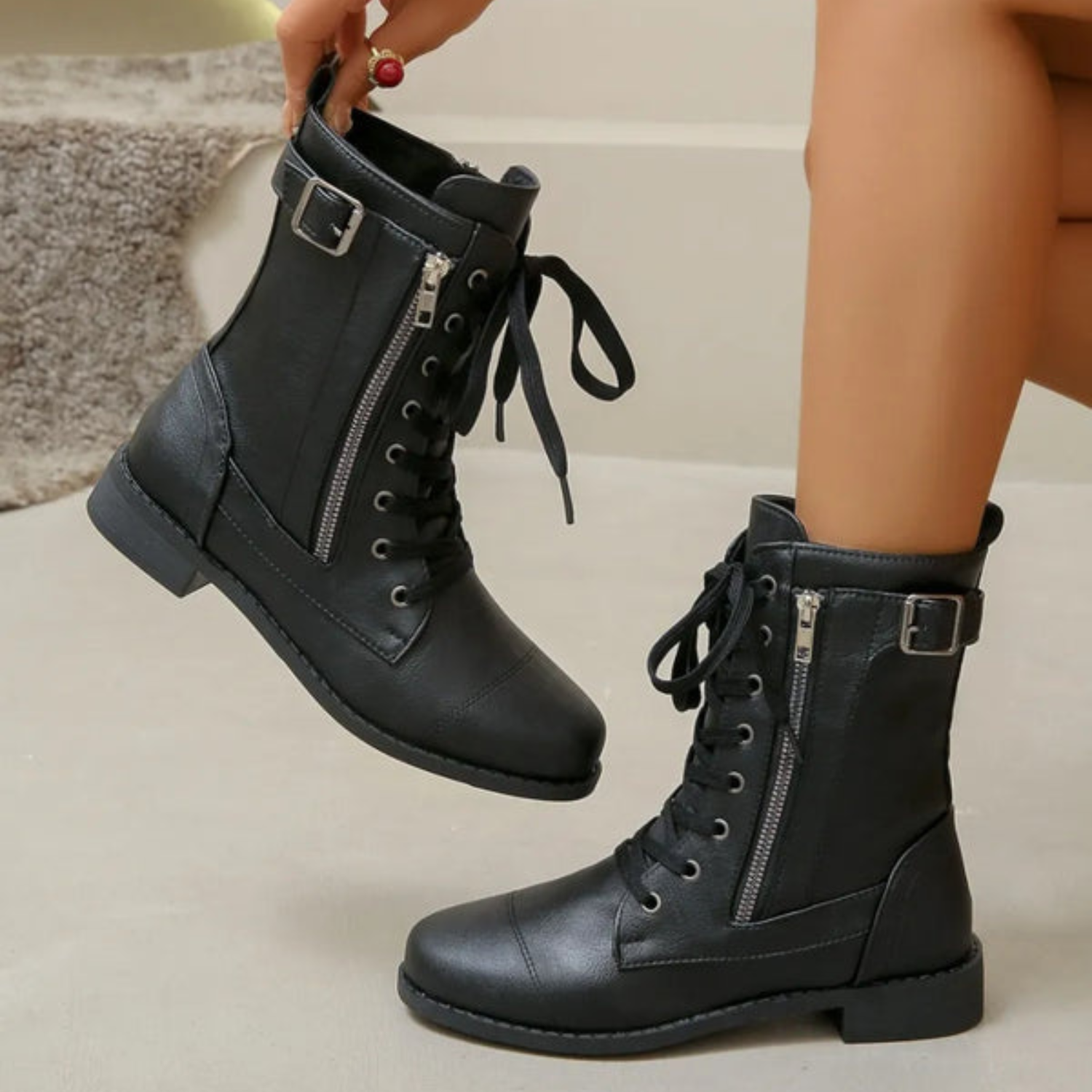 L'ADM - Bottines 3 Couleurs